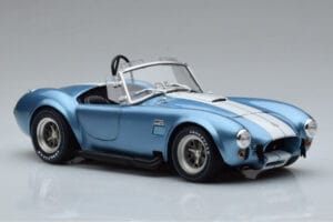 Shelby Cobra 427 S/C Světle Modrý Kyosho 1:18 08048SBL Kov – obrázek 5 z 9