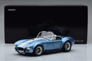 Shelby Cobra 427 S/C Světle Modrý Kyosho 1:18 08048SBL Kov – obrázek 9 z 9