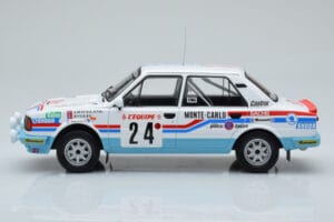Skoda 130 L Night Version #24 J. Augland Rally Monte Carlo 1987 IXO 1:18 18RMC156 Kov – obrázek 3 z 6