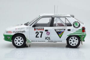 Skoda Felicia #27 P. Sibera / P. Gross Rally RAC Lombard 1995 IXO 1:18 18RMC148 Kov – obrázek 3 z 6