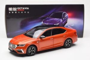 Skoda Octavia Pro Oranžový FAW 1:18 ZMR000006ORA Kov – obrázek 8 z 8