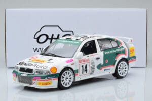 Skoda Octavia WRC #14 D. Auriol / D. Giraudet Rally Monte Carlo 2003 Otto 1:18 OT431 Pryskyřice – obrázek 6 z 6