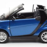 Smart Fortwo 451 Cabrio Modrý & Černý Minichamps 1:18 150036330 - image 4 of 8