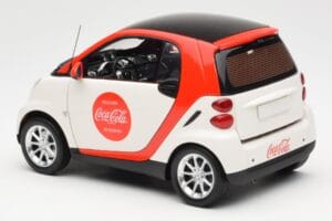 Smart Fortwo 451 Coca-Cola Minichamps 1:18 150036301 Kov – obrázek 7 z 8