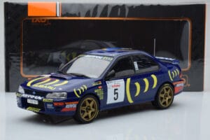 Subaru Impreza 555 #5 C. Sainz / L. Moya Tour de Corse 1995 IXO 1:18 18RMC063A Kov – obrázek 6 z 6