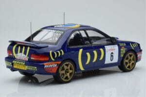 Subaru Impreza 555 #6 P. Liatti / C. Cassina Tour de Corse 1995 IXO 1:18 18RMC063C Kov – obrázek 2 z 6