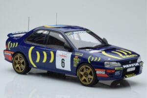 Subaru Impreza 555 #6 P. Liatti / C. Cassina Tour de Corse 1995 IXO 1:18 18RMC063C Kov – obrázek 4 z 6