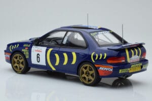 Subaru Impreza 555 #6 P. Liatti / C. Cassina Tour de Corse 1995 IXO 1:18 18RMC063C Kov – obrázek 5 z 6