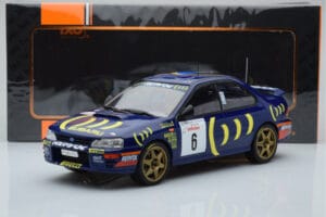 Subaru Impreza 555 #6 P. Liatti / C. Cassina Tour de Corse 1995 IXO 1:18 18RMC063C Kov – obrázek 6 z 6