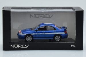 Subaru Impreza GD Gendarmerie Norev 1:43 800075 Kov – obrázek 4 z 4