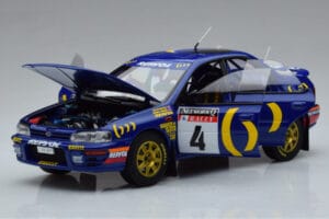 Subaru Impreza #4 C. McRae / D. Ringer Winner RAC Rally 1994 Kyosho 1:18 08962A Kov – obrázek 2 z 9