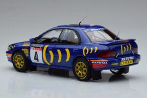 Subaru Impreza #4 C. McRae / D. Ringer Winner RAC Rally 1994 Kyosho 1:18 08962A Kov – obrázek 6 z 9