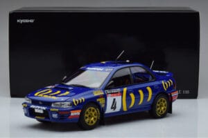 Subaru Impreza #4 C. McRae / D. Ringer Winner RAC Rally 1994 Kyosho 1:18 08962A Kov – obrázek 9 z 9
