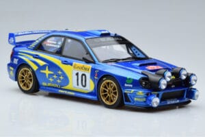 Subaru Impreza WRC #10 T. Makinen / K. Lindstrom Rally Monte Carlo Night Version 2002 Otto 1:18 OT784 Pryskyřice – obrázek 4 z 6