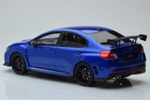 Subaru Impreza WRX STI Nurburgring Challenge Package Modrý Kyosho 1:18 KSR18021BL Pryskyřice – obrázek 4 z 5