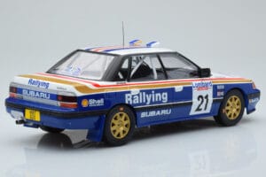 Subaru Legacy RS #21 C. McRae / D. Ringer RAC Rally 1991 IXO 1:18 18RMC080B Kov – obrázek 2 z 6