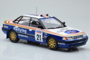 Subaru Legacy RS #21 C. McRae / D. Ringer RAC Rally 1991 IXO 1:18 18RMC080B Kov – obrázek 4 z 6