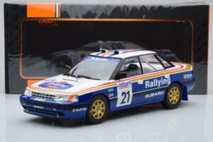 Subaru Legacy RS #21 C. McRae / D. Ringer RAC Rally 1991 IXO 1:18 18RMC080B Kov – obrázek 6 z 6