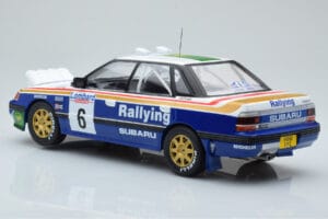Subaru Legacy RS Night Version #6 M. Alen / I. Kivimaki RAC Rally 1991 IXO 1:18 18RMC080A Kov – obrázek 5 z 6