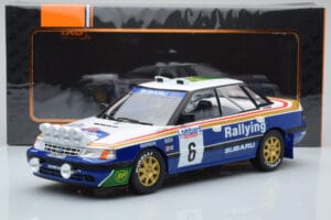 Subaru Legacy RS Night Version #6 M. Alen / I. Kivimaki RAC Rally 1991 IXO 1:18 18RMC080A Kov – obrázek 6 z 6
