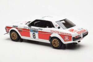 Toyota Celica 2000 GT RA21 #8 H. Mikkola / A. Hertz Lombard RAC Rally 1977 Otto 1:18 OT1044 Pryskyřice – obrázek 5 z 6
