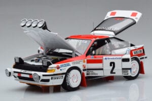 Toyota Celica GT-Four ST165 #2 C. Sainz / L. Moya Winner Rally Monte Carlo 1991 Kyosho 1:18 08961B Kov – obrázek 2 z 12