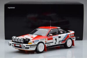 Toyota Celica GT-Four ST165 #2 C. Sainz / L. Moya Winner Rally Monte Carlo 1991 Kyosho 1:18 08961B Kov – obrázek 12 z 12