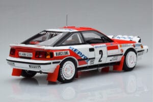 Toyota Celica GT-Four ST165 #2 C. Sainz / L. Moya Winner Rally Monte Carlo 1991 Kyosho 1:18 08961B Kov – obrázek 3 z 12