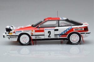 Toyota Celica GT-Four ST165 #2 C. Sainz / L. Moya Winner Rally Monte Carlo 1991 Kyosho 1:18 08961B Kov – obrázek 4 z 12
