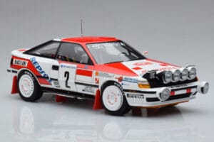 Toyota Celica GT-Four ST165 #2 C. Sainz / L. Moya Winner Rally Monte Carlo 1991 Kyosho 1:18 08961B Kov – obrázek 5 z 12