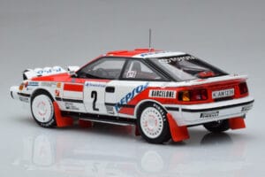 Toyota Celica GT-Four ST165 #2 C. Sainz / L. Moya Winner Rally Monte Carlo 1991 Kyosho 1:18 08961B Kov – obrázek 6 z 12