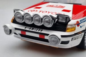 Toyota Celica GT-Four ST165 #2 C. Sainz / L. Moya Winner Rally Monte Carlo 1991 Kyosho 1:18 08961B Kov – obrázek 7 z 12