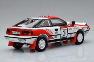 Toyota Celica GT-Four ST165 #3 B. Waldegard / F. Gallagher Winner Safari Rally 1990 Kyosho 1:18 08961A Kov – obrázek 3 z 12