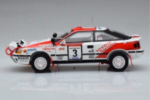 Toyota Celica GT-Four ST165 #3 B. Waldegard / F. Gallagher Winner Safari Rally 1990 Kyosho 1:18 08961A Kov – obrázek 4 z 12
