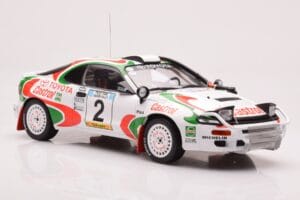 Toyota Celica Turbo 4WD ST185 #2 M. Alén / I. Kivimäki Safari Rally 1993 IXO 1:18 18RMC150B Kov – obrázek 4 z 6