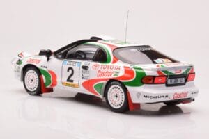 Toyota Celica Turbo 4WD ST185 #2 M. Alén / I. Kivimäki Safari Rally 1993 IXO 1:18 18RMC150B Kov – obrázek 5 z 6