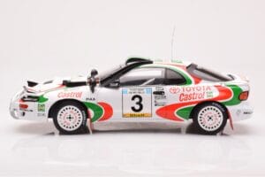 Toyota Celica Turbo 4WD ST185 #3 I. Duncan / R. Virtanen Safari Rally 1994 IXO 1:18 18RMC150C Kov – obrázek 3 z 6