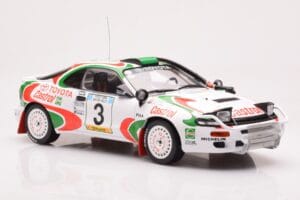Toyota Celica Turbo 4WD ST185 #3 I. Duncan / R. Virtanen Safari Rally 1994 IXO 1:18 18RMC150C Kov – obrázek 4 z 6