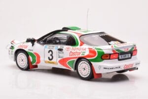 Toyota Celica Turbo 4WD ST185 #3 I. Duncan / R. Virtanen Safari Rally 1994 IXO 1:18 18RMC150C Kov – obrázek 5 z 6