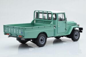 Toyota Land Cruiser 40 4x4 Pickup Zelený Kyosho 1:18 08958FG Kov – obrázek 4 z 8
