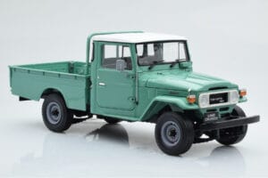 Toyota Land Cruiser 40 4x4 Pickup Zelený Kyosho 1:18 08958FG Kov – obrázek 6 z 8