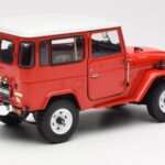 Toyota Land Cruiser FJ40 Van Červený Kyosho 1:18 08971R - image 3 of 8
