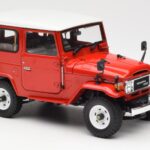 Toyota Land Cruiser FJ40 Van Červený Kyosho 1:18 08971R - image 6 of 8