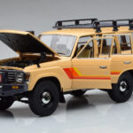 Toyota Land Cruiser 60 Béžový S Volitelnými Díly Kyosho 1:18 - image 2 of 12