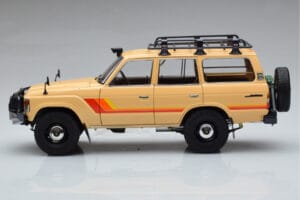Toyota Land Cruiser 60 Béžový S Volitelnými Díly Kyosho 1:18 08956XBE Kov – obrázek 4 z 12