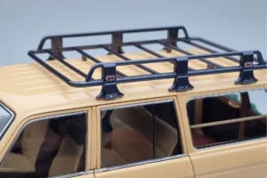 Toyota Land Cruiser 60 Béžový S Volitelnými Díly Kyosho 1:18 08956XBE Kov – obrázek 8 z 12