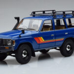 Toyota Land Cruiser 60 Modrý S Volitelnými Díly Kyosho 1:18