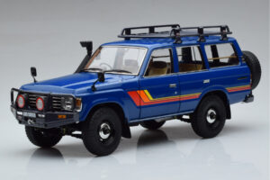 Toyota Land Cruiser 60 Modrý S Volitelnými Díly Kyosho 1:18