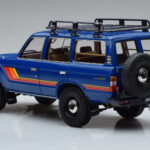 Toyota Land Cruiser 60 Modrý S Volitelnými Díly Kyosho 1:18 - image 6 of 11