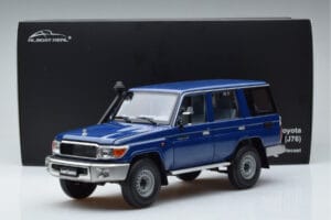 Toyota Land Cruiser J76 Modrý Almost Real 1:18 870101 Kov – obrázek 7 z 7